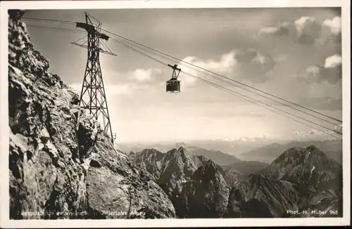 Zugspitze Zugspitze Bahn Inntal Zillertaler Alpen * / Garmisch-Partenkirchen /Garmisch-Partenkirchen LKR