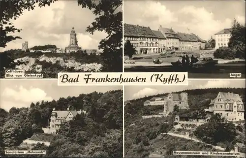 Bad Frankenhausen Bad Frankenhausen Kyffhaeuser Sanatorium Hoheneck Anger Hausmannsturm Kindersanatorium * / Bad Frankenhausen /Kyffhaeuserkreis LKR