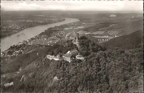 Drachenfels Drachenfels Fliegeraufnahme * / Koenigswinter /Rhein-Sieg-Kreis LKR