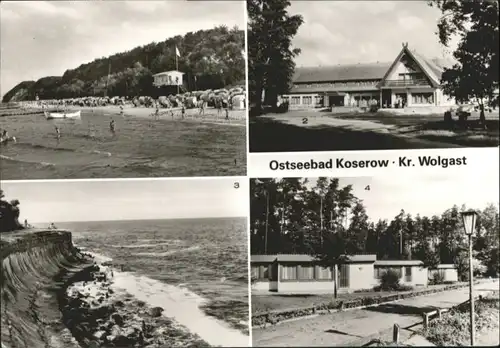 Koserow Koserow Strand Streckelbergmauer x /  /