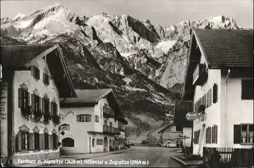 Farchant Farchant Alpspitze Hoellental Zugspitze x / Farchant /Garmisch-Partenkirchen LKR