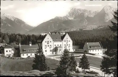 Klais Klais Mittenwald Schloss Kranzbach Erholungsheim * / Kruen /Garmisch-Partenkirchen LKR