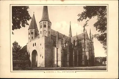 Wimpfen Wimpfen Tal Kirche x / Bad Wimpfen /Heilbronn LKR