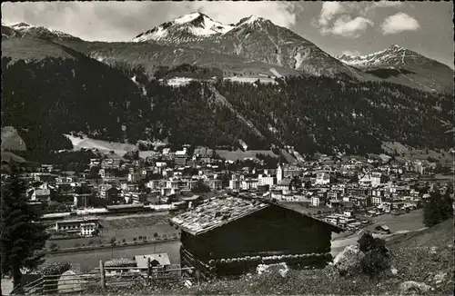 hw00060 Davos GR Schatzalp Schiahorn Kategorie. Davos Alte Ansichtskarten