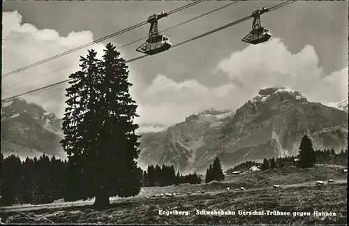 Engelberg OW Schwebebahn Truebsee Hahnen