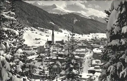 hw00219 Davos GR  Kategorie. Davos Alte Ansichtskarten