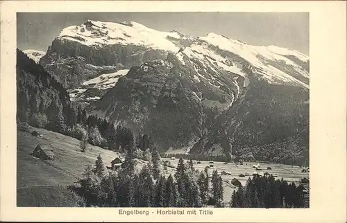 Engelberg OW Horbistal Titlis