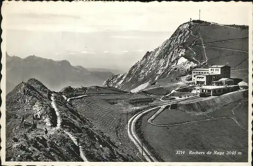 Rochers de Naye Panorama Kat. Rochers de Naye