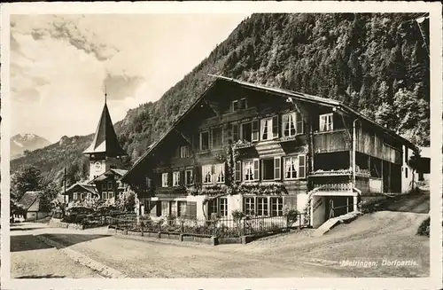 Meiringen Dorfpartie Kat. Meiringen