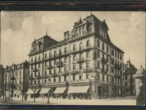 La Chaux-de-Fonds Rue Leopold Robert Kat. La Chaux-de-Fonds