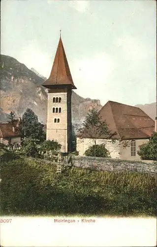 Meiringen Kirche Kat. Meiringen