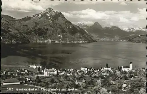 Beckenried Rigi Hochfluh Mythen Kat. Beckenried