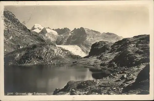 Grimsel Pass Totensee / Grimsel /Rg. Innertkirchen