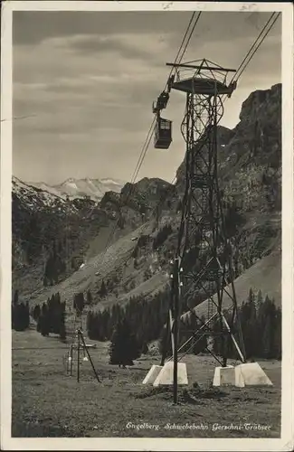 Engelberg OW Schwebebahn Gerschni Truebsee