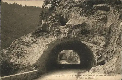 La Chaux-de-Fonds Tunnel Kat. La Chaux-de-Fonds