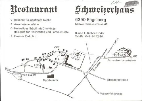 Engelberg OW Restaurant Schweizerhaus