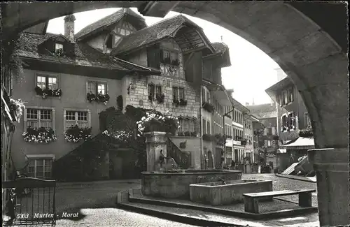 Murten Brunnen Kat. Murten