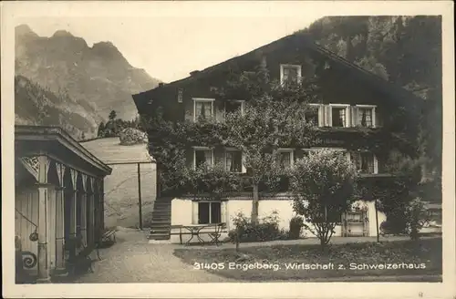 Engelberg OW Wirtschaft Schweizerhaus