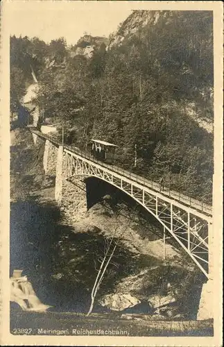 Meiringen Reichenbachbahn Kat. Meiringen