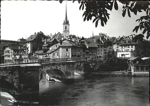 Bern BE Nydeggbruecke Alt-Stadt Kat. Bern