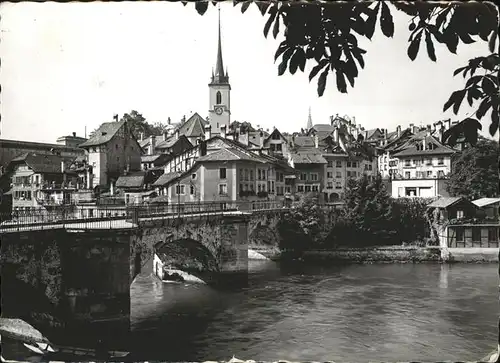 Bern BE Nydeggbruecke Alt-Stadt Kat. Bern