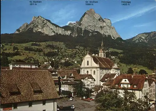 Schwyz Mythen Holzegg Kat. Schwyz