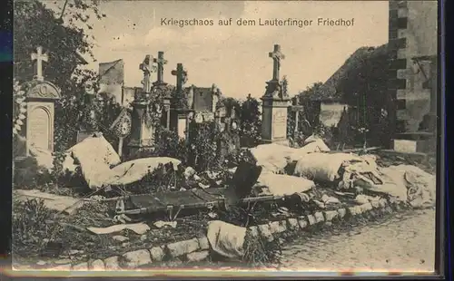 Muellheim Baden Lauterfinger Friedhof
Kriegschaos