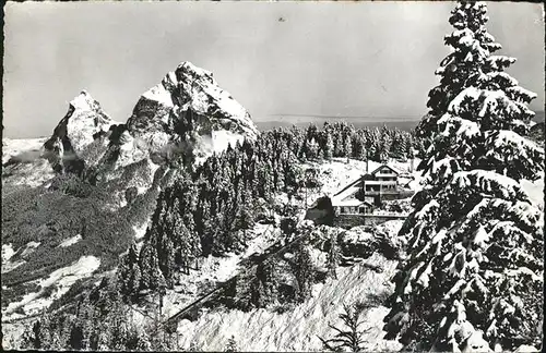 Schwyz Drahtseilbahn Bergstation Kat. Schwyz