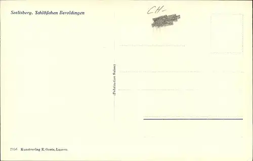 Seelisberg UR Schloesschen Beroldingen / Seelisberg /Bz. Uri