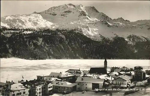 Silvaplana Piz Corvatsch Kat. Silvaplana