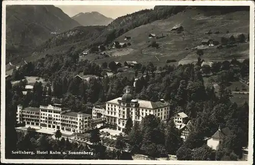 Seelisberg UR Hotel Kulm Sonnenberg / Seelisberg /Bz. Uri