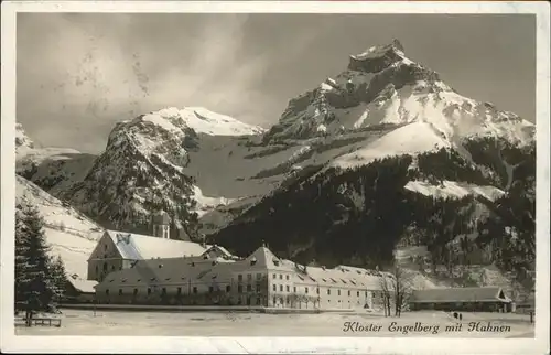 Engelberg OW Kloster Hahnen Kat. Engelberg