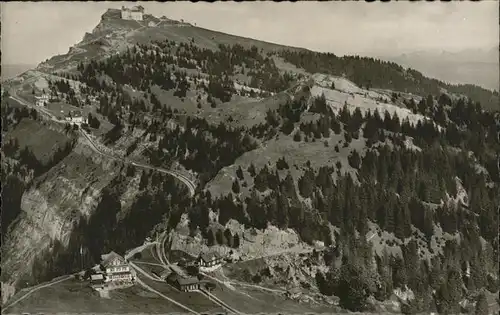 Rigi-Staffel Fliegeraufnahme Hotel Edelweiss Kat. Rigi-Staffel