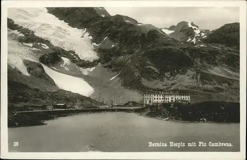 Bernina Hospiz Piz Cambrena Kat. Bernina