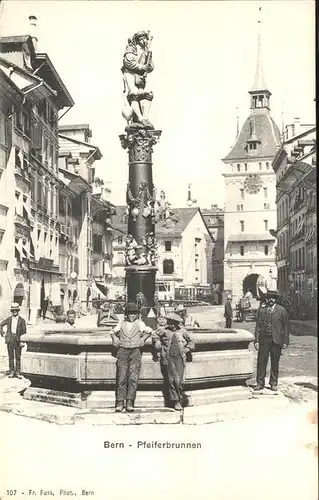 Bern BE Pfeiferbrunnen Kat. Bern