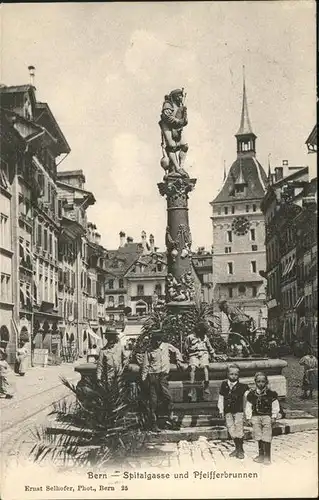 Bern BE Spitalgasse Pfeifferbrunnen Kat. Bern