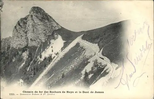 Rochers de Naye Dent Jaman Kat. Rochers de Naye