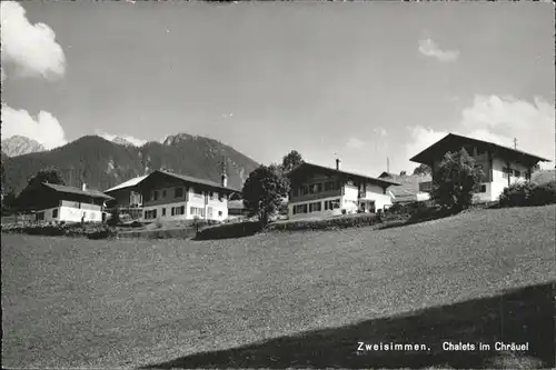 Zweisimmen Chalets Chraeul Kat. Zweisimmen