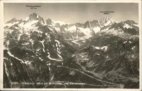 Grimsel Pass Gletsch  / Grimsel /Rg. Innertkirchen