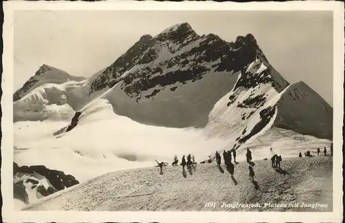 Jungfraujoch Plateau Kat. Jungfrau