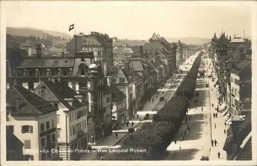 La Chaux-de-Fonds Rue Leopold Robert Kat. La Chaux-de-Fonds