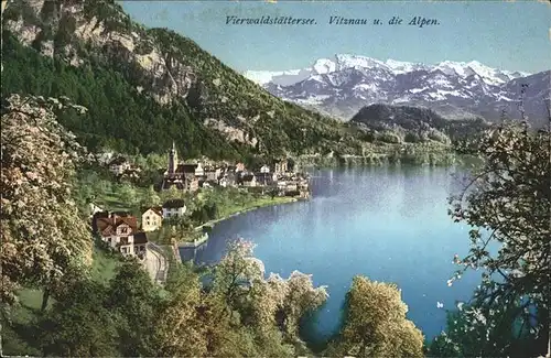 Vierwaldstaettersee Vitznau
Alpen Kat. Brunnen