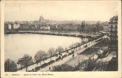 Genf GE Quai
Pont du Mont Blanc Kat. Genf