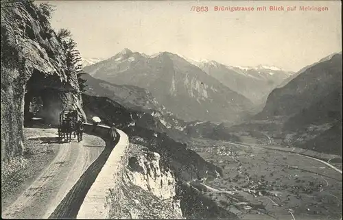 Meiringen Bruenigstrasse Kat. Meiringen