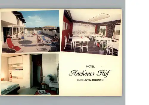 Duhnen Nordsee Hotel Aachener Hof / Cuxhaven /Cuxhaven LKR