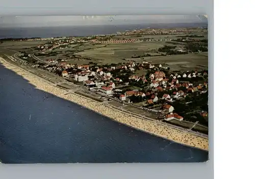 Duhnen Nordsee Fliegeraufnahme / Cuxhaven /Cuxhaven LKR