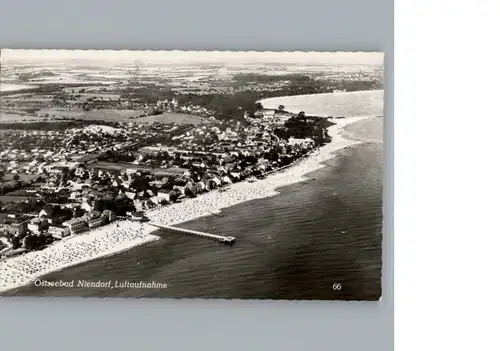 Niendorf Ostseebad luftaufnahme / Timmendorfer Strand /Ostholstein LKR