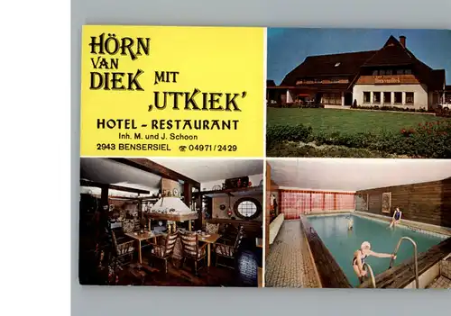 Bensersiel Hotel Hoern van Diek / Esens /Wittmund LKR