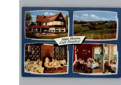 Hohegeiss Harz Hotel - Pension Cafe Berghof / Braunlage /Goslar LKR