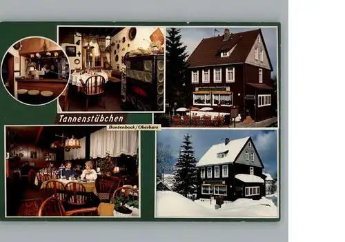Buntenbock Cafe - Pension - Restaurant Tannenstuebchen / Clausthal-Zellerfeld /Goslar LKR